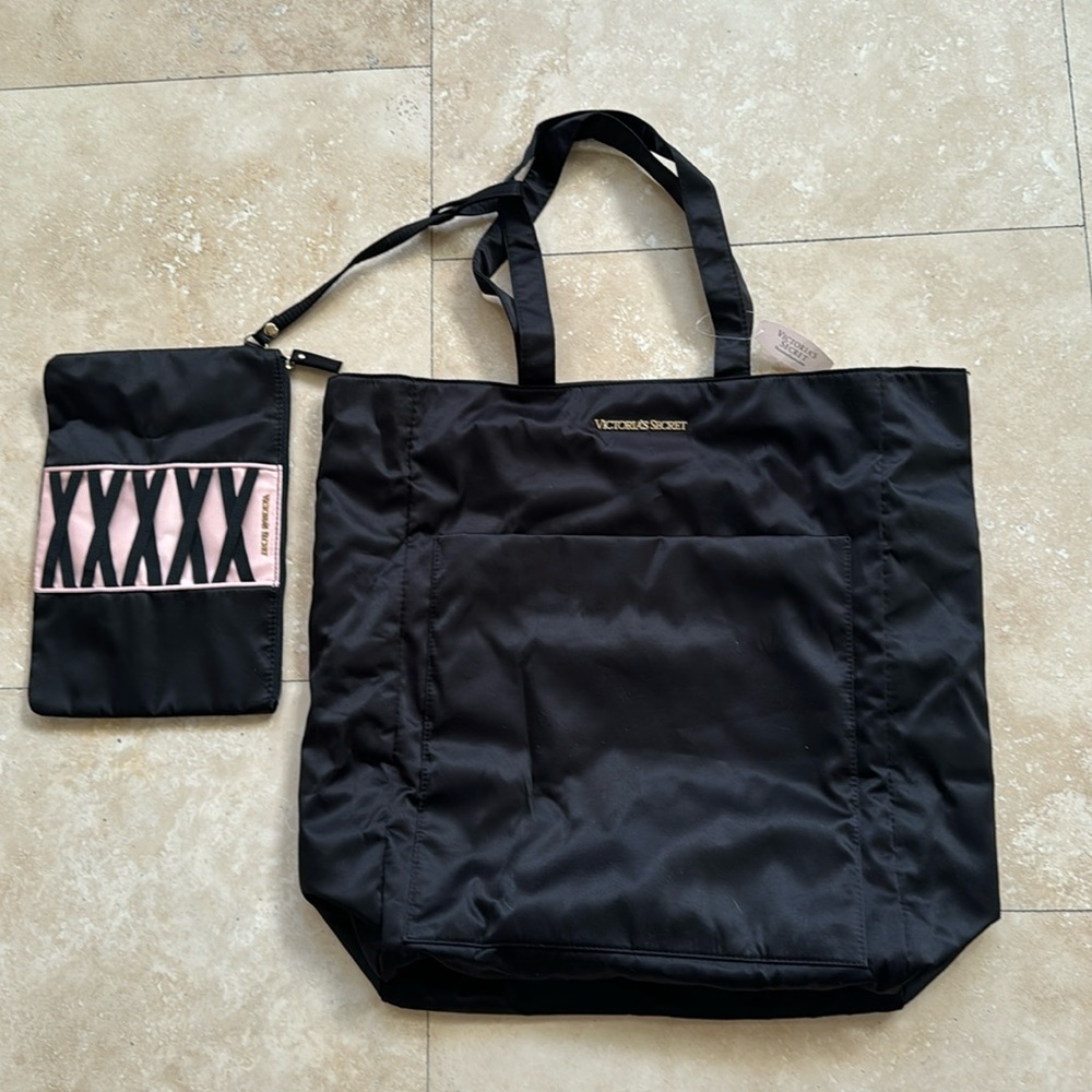 Victoria’s Secret satin tote.  NWT